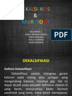 Dekalsifikasi & Mikrotomi