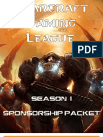 SGL Season I Sponsorship Packet