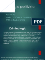 Criminología Positivista