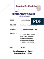 Group Vi Epidemiology Dengue