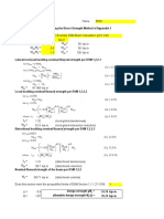DSM Beam-Column Calculation (ASD Format