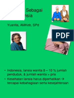 Wanita Sebagai Lansia