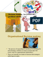 Decision Making-An Essence To Problem Solving