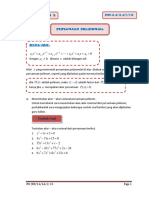 Persamaan polinomial