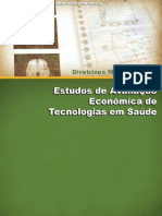 Avaliacao Economica Tecnologias Saude 2009