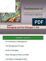 CH 1 Managing and The Manager's Job