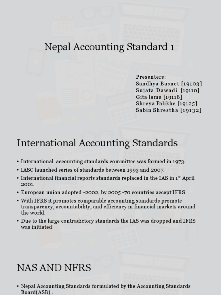 Nepal Accounting Standard | PDF