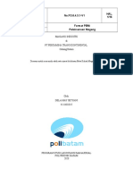 No.FO.8.4.3.1-V1 Format PBM - Laporan Magang DELA