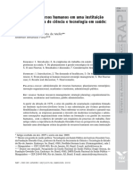 A Gestao de RRHH em Uma Instituicao Publica Brasileira PDF