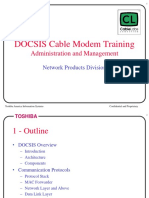 DOCSIS Training - Admin
