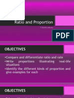 Ratio and Proportion