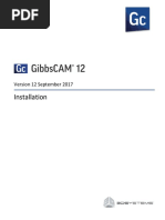 02 Installation Gibbscam v12