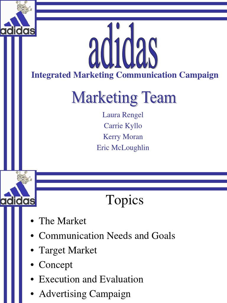 Adidas marketing campaign picture