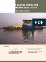 Climate Change and Inland Navigation in Bangladesh (Biwta)