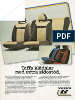 Volvo 240 Series R-Sport Upholstery Sets.