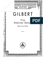 Gilbert Three American dances