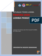 Petunjuk Teknis Lomba Panahan - PANTASI 2020