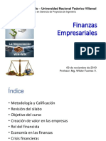 Clase 1 - Finanzas Empresariales