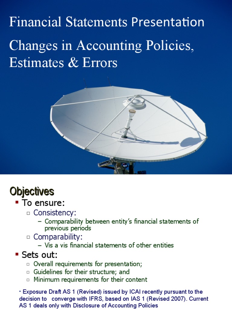 Financial Statements Presentation Guide | PDF | Income Statement ...