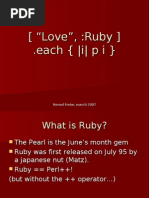 Love Ruby