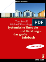 Systemische Therapie Und Beratung-Das Grosse Lehrbuch-Leseprobe