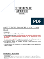 DERECHO REAL DE SUPERFICIE Modulo 4