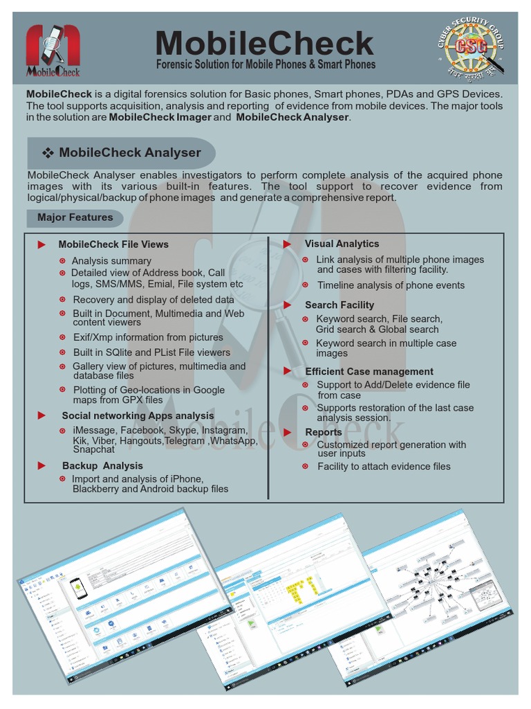 MobileCheck: Forensic Tool for Devices | PDF