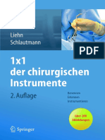 [Spr.] Liehn (u.a.), 1x1 Der Chirurgischen Instrumente (2. Aufl. 2013)