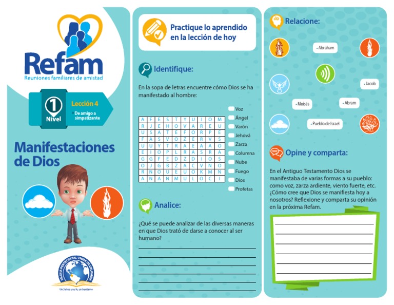 Talleres Refam Nivel 1 Leccion 4 PDF | PDF