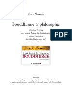 Saussure - Boudhisme Et Philosophie