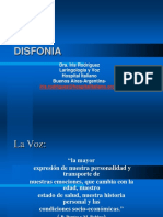 Disfonia