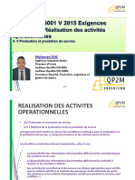 ISO 9001 V 2015 - 8-5 Réalisation - Production-2