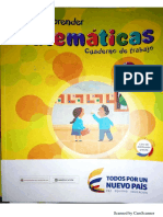 vamos a aprender MATEmaticas 2° CUADERNO DE TRABAJO