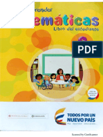 Vamos A Aprender MATEmaticas 2° LIBRO DEL ESTUDIANTE