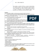 Teorie Pentru Subiectul II PDF