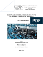 García - Descentralización de Las Grandes Ciudades A Través Del Desarrollo Orientado Al Transport PDF