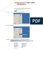 How To Troubleshoot PMAT 2000 PDF