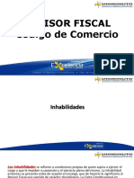 Inhabilidades e incompatibilidades del revisor fiscal