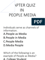 CHAPTER TEST IN PEOPLE MEDIA