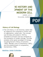 The History and Development of The Modern Cell