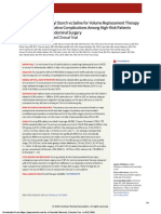 2020 Effect of Hydroxyethyl Starch vs Saline for Volume Replacement Therapy on Death or Postoperative Complications Among High-Risk Patients Undergoing Major Abdominal Surgery. JAMA, 323(3), 225 _ 10.1001_jama.2019.20833