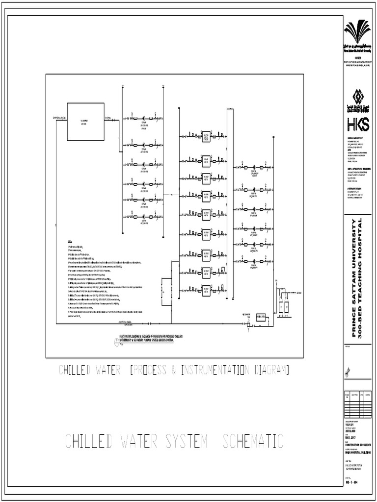 MhbMeC604 Chilled Water System Schematic Diagram PDF PDF