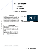 Mitsubishi Engine 4D56 1991 1993 Repair Manual PDF