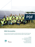 2018 - MBA Renewables Information Sheet