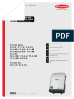 Fronius 25 0 3 S PDF