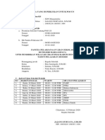 Jadwal Data Yang Di Perlukan Untuk Pos Un