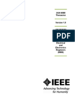 Ieee Thesaurus PDF