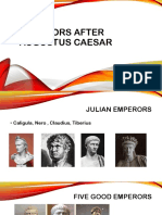 Emperors After Augustus Caesar