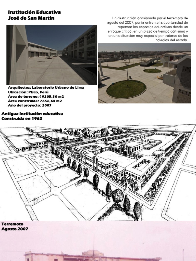 Arquitectura del Colegio José de San Martín | PDF | Perú | Diseño