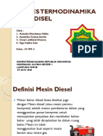 PROSES TERMODINAMIKA DIESEL